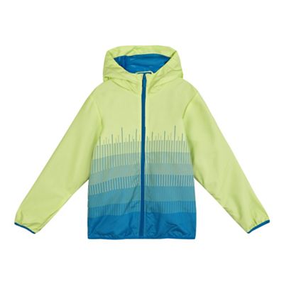 Bench Boys' lime ombre-effect print jacket